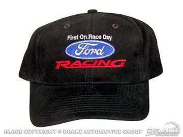 Picture of Ford Racing Logo Hat (Black) : HAT-R-BLK