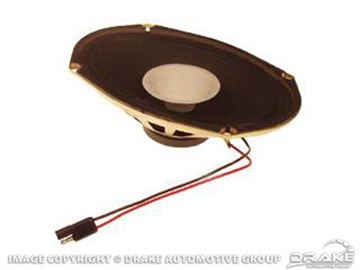 Picture of 65-68 Replacement Speaker (6x9, Rear) : C5ZZ-18808-R