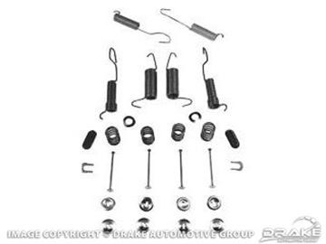 Picture of Brake Spring - Hold Down Kit (10'x1.75', Rear) : C5ZZ-2035-DK