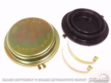 Picture of Master Cylinder Cap (Disc Brakes, Gold Zinc) : C5ZZ-2162-GZ