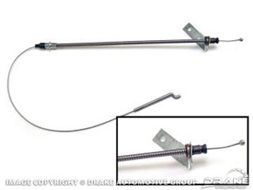 Picture of 67-68 Concours Front Parking Brake Cable Assembly : C7ZZ-2853-A