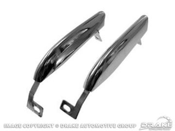 Picture of Front Bumper Guards (without Trim Holes) : C7ZZ-17996/7-B