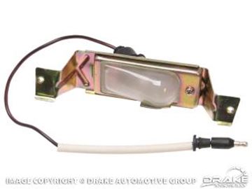 Picture of 1971-73 Mustang Rear Bumper License Lamp : D1ZZ-13550-A