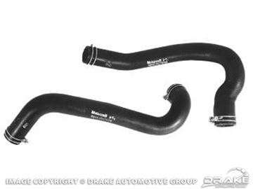 Picture of 72-73 Concourse Correct Radiator Hose Set (302) : D2AE-8B273/4-A
