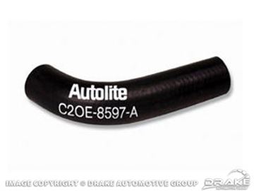 Picture of 67-71 By-Pass Hose with Autolite Logo : C7OZ-8597-A