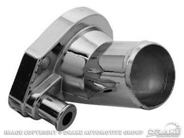 Picture of Chrome Thermostat Housing (260, 289, 302, 351W) : C5ZZ-8592-C