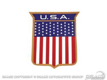 Picture of U.S.A. Body Shield Decal : DF-388