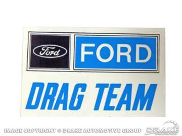 Picture of 5' Ford Drag Team Decal : DZ-115