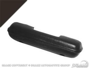 Picture of 1967 Arm Rest Pad (Black) : C7ZZ-6524100-BK