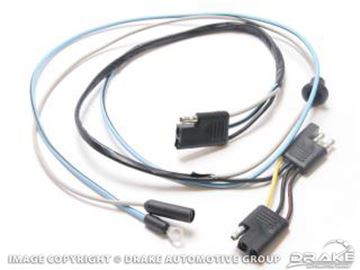 Picture of 1966 Fog Lamp Under Dash Harness : C6ZZ-15223-UDH