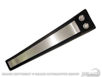Picture of 67 Coupe Overhead Console (Black) : C7ZZ-65519A58BK