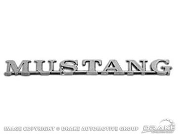 Picture of Mustang Fender Emblem (Early 4 1/2' version) : C5ZZ-16098-A