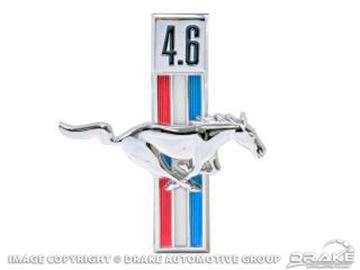 Picture of 4.6 Running Horse Emblem (RH) : C7ZZ-16228-4.6