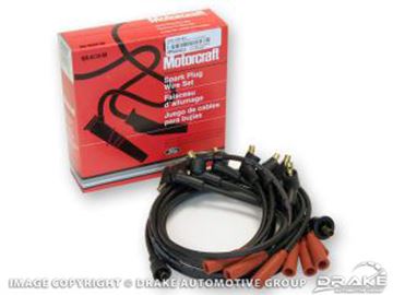 Picture of Motorcraft Spark Plug Wire Set (260,289,302,351 V-8. Will not fit 390 engines) : C5OZ-12259-BMC