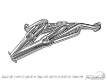 Picture of High Performance 6 Cylinder Header - Single outlet, nickel plated, fits 170, 200, 250 : C3OZ-9430-H1