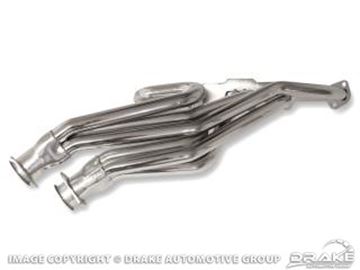 Picture of High Performance 6 Cylinder Header - Dual outlet, nickel plated, fits 170, 200, 250 : C3OZ-9430-H2