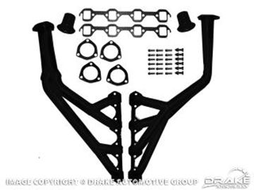 Picture of 1964-68 Mustang Modified Tri-Y Headers (Black painted) : C5ZZ-9430-BK