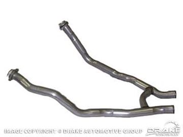 Picture of 1967-68 Mustang Exhaust Pipe (390 GT exhaust H pipe 2' - Requires factory spacer) : C7ZZ-5246-M