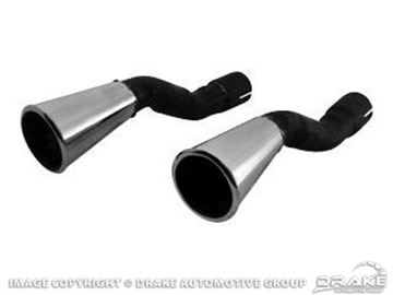 Picture of 65-66 Exhaust Trumpets (Economy) : C5ZZ-5255-C/D