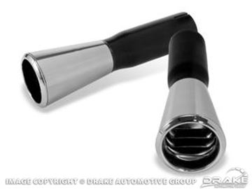 Picture of GT Exhaust Tips (2 Inch Pipe, Pair) : C5ZZ-5255-GT2