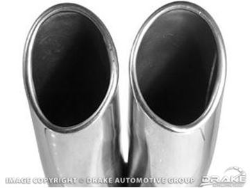 Picture of 67-69 Original Style Dual Exhaust Tips : C7ZZ-5258-C