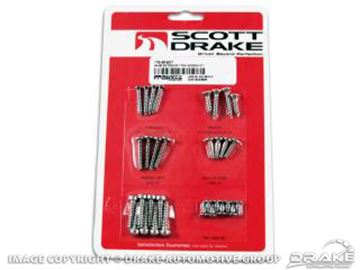 Picture of 64-66 Exterior Trim Screw Kits : ITS-65-EXT