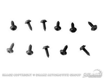 Picture of 64-68 Rear Valance Hardware : 376525-SK