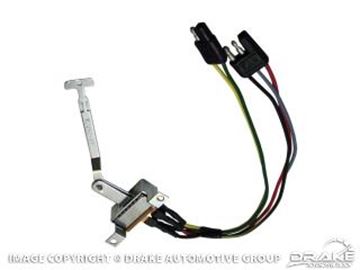 Picture of 1968 Mustang Blower Motor Fan Switch (for AC Cars) : C8ZZ-19986-AC