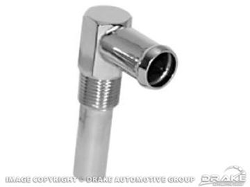 Picture of 64-73 Heater Hose Elbow (Small Block, Chrome Plated) : C6AZ-18599-C