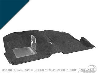 Picture of 1964 Coupe Molded Carpet Kit (Dark Blue) : CAR64-CP-DB