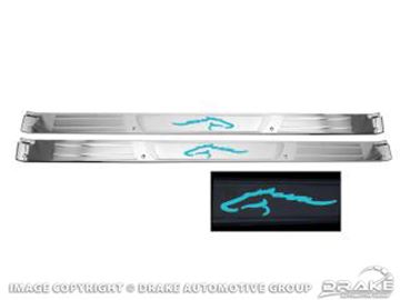 Picture of 64-68 Coupe & Fastback Lighted Sill Plates : C5ZZ-6513208-HL