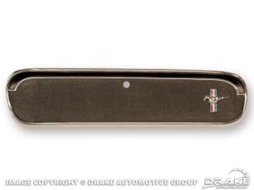 Picture of 1965 GT Glove Box Door (Standard Interior, Black) : C5ZZ-6506024-B