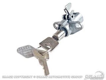 Picture of 65 Glove Box Lock Pony (66 All) : C5ZZ-6506072-BL
