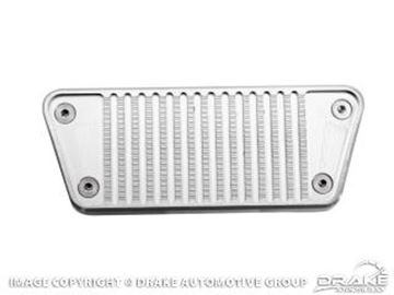 Picture of 1964-67 Mustang Billet Brake Pedal Cover (Automatic) : C5ZZ-2457-FBL