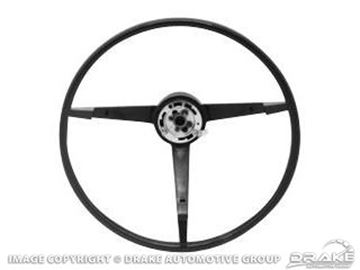 Picture of 1967 Standard Steering Wheel Dark Red : C7ZZ-3600-DR