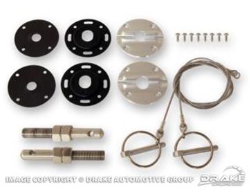 Picture of 64-73 Billet Stainless Steel Hood Pin Set : S1MS-16892-K