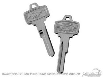 Picture of Original Pony Key Blank Ignition & Door : C5ZZ-6522053-B