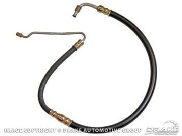 Picture of 1967-68 Mustang Power Steering Hose (Pressure, 289, 302) : C7OZ-3A719-D