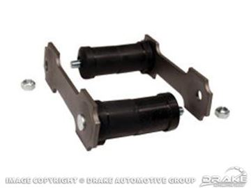 Picture of 66-73 Shackle Kit (Gray, Dual Exhaust, 1/2' Rods) : C6ZZ-5776-GT