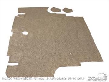Picture of 65-66 Coupe Convertible Trunk Mat (Speckled) : TM-FM-CPCV-65-S