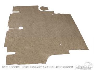 Picture of 67-68 Coupe Convertible Trunk Mat (Speckled) : TM-FM-CPCV-67-S