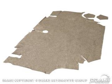 Picture of 65-66 Fastback Trunk Mat (Speckled) : TM-FM-FB-65-S