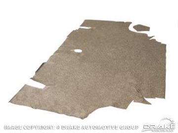 Picture of 67-68 Fastback Trunk Mat (Speckled) : TM-FM-FB-67-S