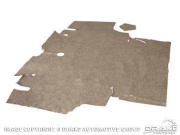 Picture of 69-70 Fastback Trunk Mat (Speckled) : TM-FM-FB-69-S