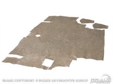 Picture of 71-73 Fastback Trunk Mat (Speckled) : TM-FM-FB-71-S