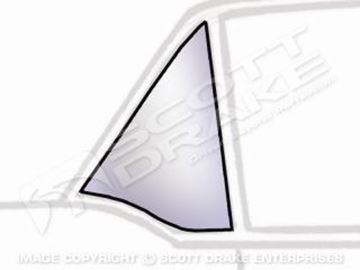 Picture of 64-66 CP LH Quarter Glass, Clear : C5ZZ-6529711-C