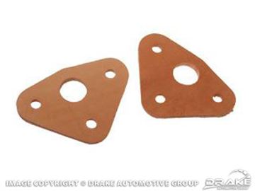 Picture of 67-70 Leather Wiper Pivot Seals (Pair) : C7ZZ-17A475-BL