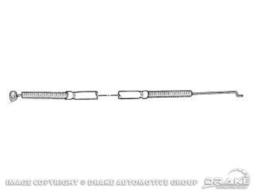 Picture of 64-66 Defrost Control Cable : C4DZ-18548-A