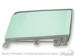 Picture of 1967-68 Mustang Convertible Tinted Right Hand Door Glass and Assembly : C7ZZ-7621410-TR