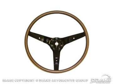Picture of 1969 Mustang Deluxe Rim Blow Steering Wheel : C9AZ-3600-BK